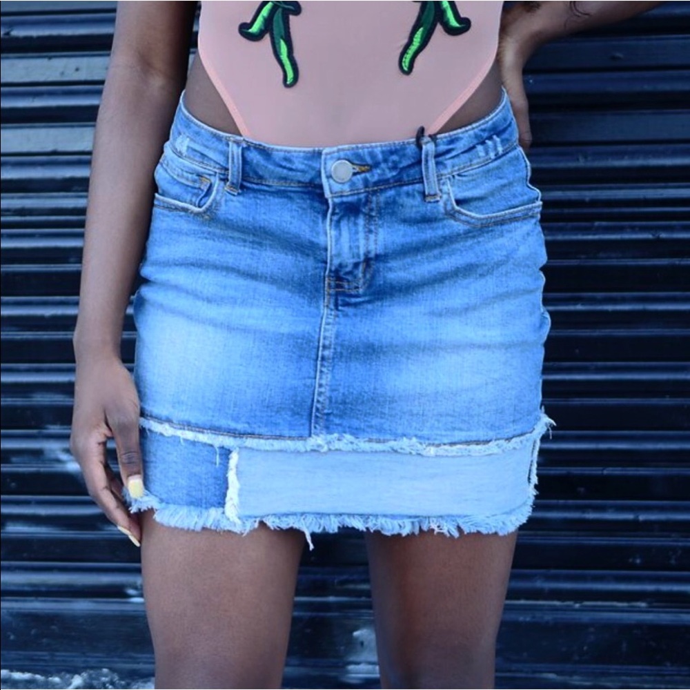 Denim Skirt - Picture 1 of 2